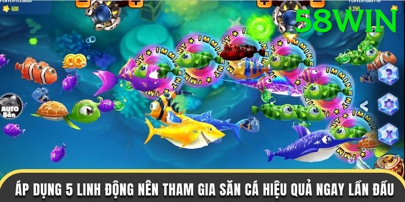 Game Bắn Cá Đổi Thưởng - 58win - PvE